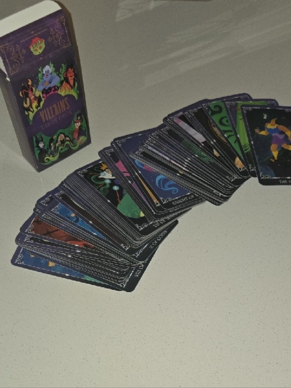 🔮✨ Disney Villains Tarot Deck Only 🖤🃏 EUC Witchy Vibes 🪄
